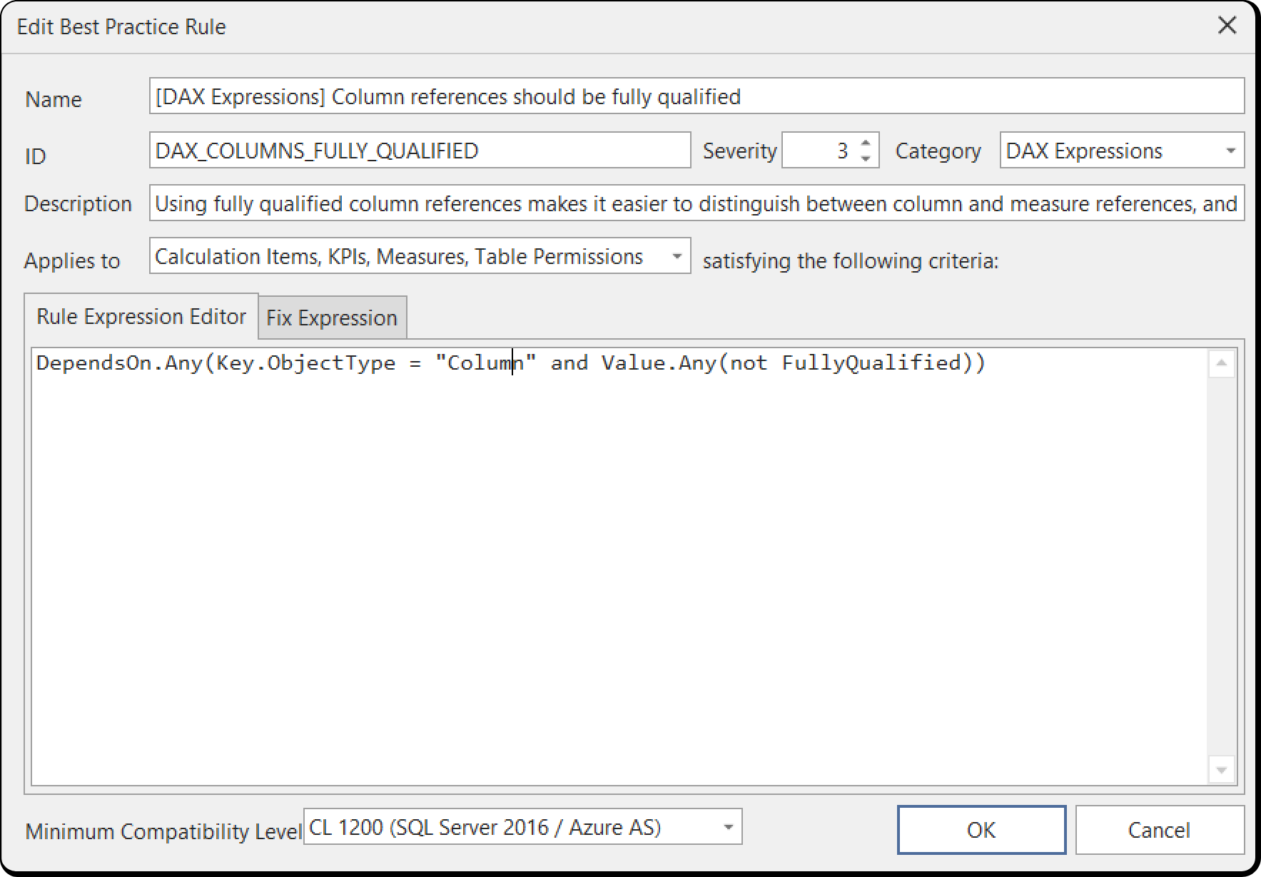 Bpa Rule Editor
