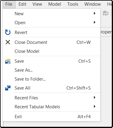 File Menu