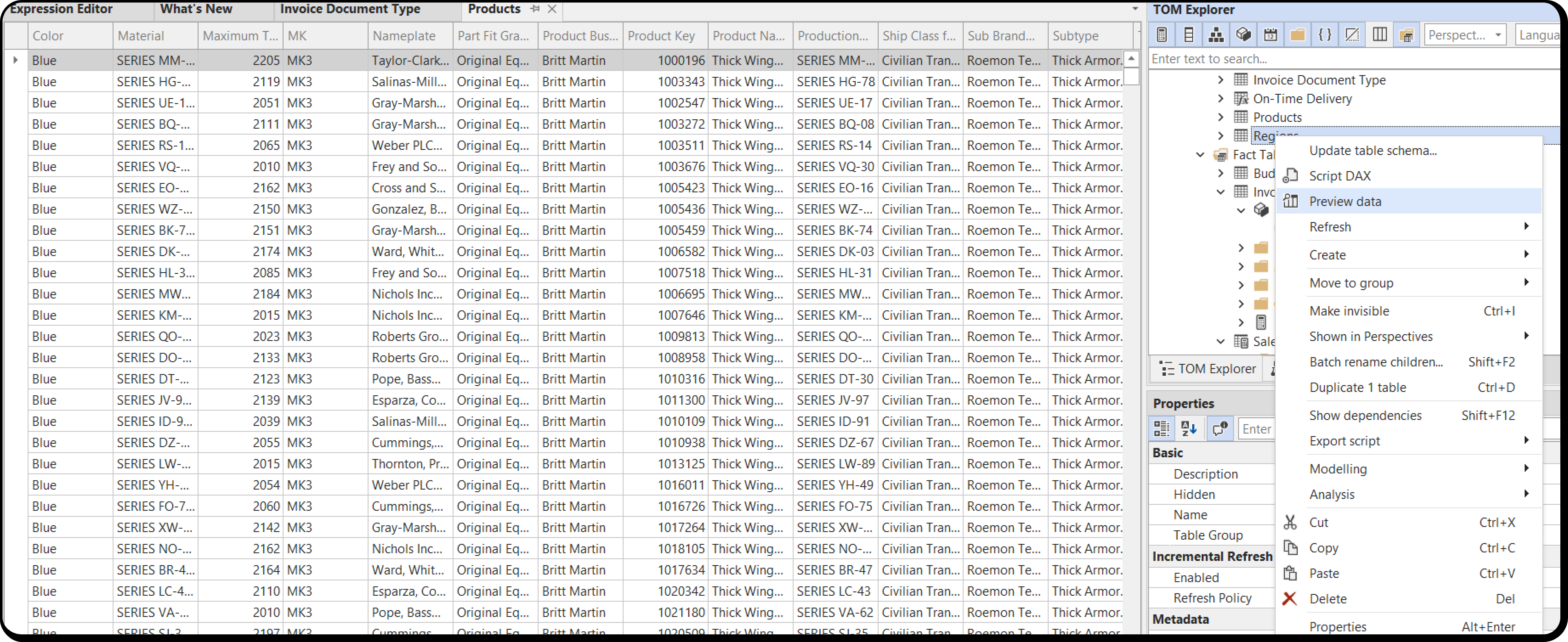 Preview Data