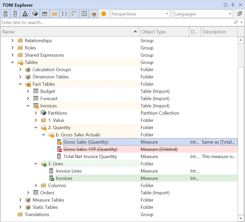Tom Explorer Unsaved Changes